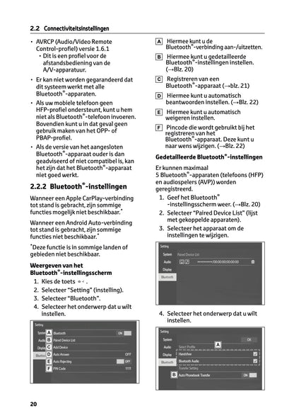 2023-2024 Toyota RAV4/RAV4 Hybrid Multi Media Handleiding | Nederlands