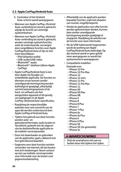 2023-2024 Toyota RAV4/RAV4 Hybrid Multi Media Handleiding | Nederlands