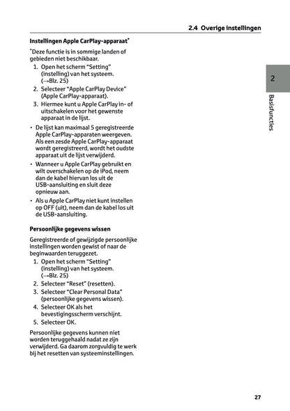 2023-2024 Toyota RAV4/RAV4 Hybrid Multi Media Handleiding | Nederlands
