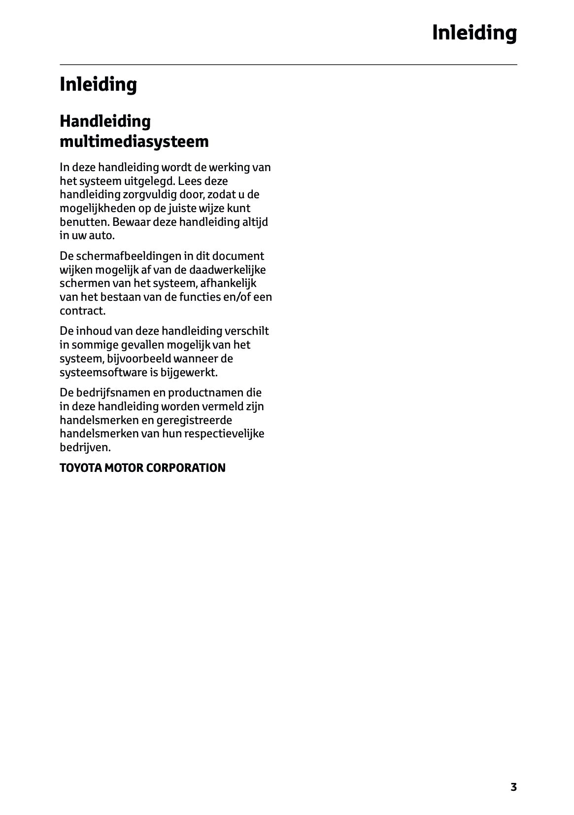 2023-2024 Toyota RAV4/RAV4 Hybrid Multi Media Handleiding | Nederlands