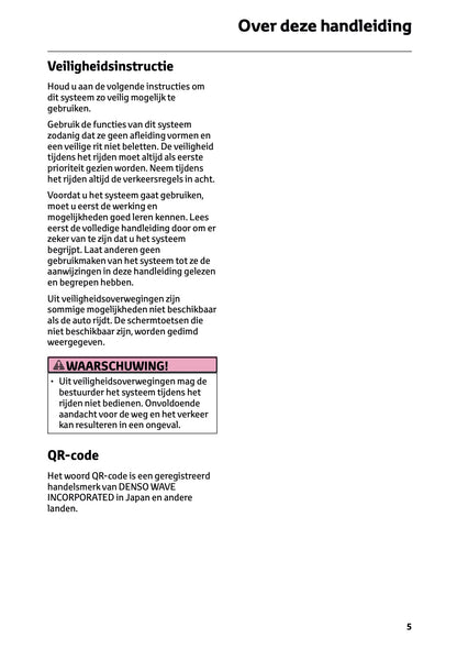 2023-2024 Toyota RAV4/RAV4 Hybrid Multi Media Handleiding | Nederlands