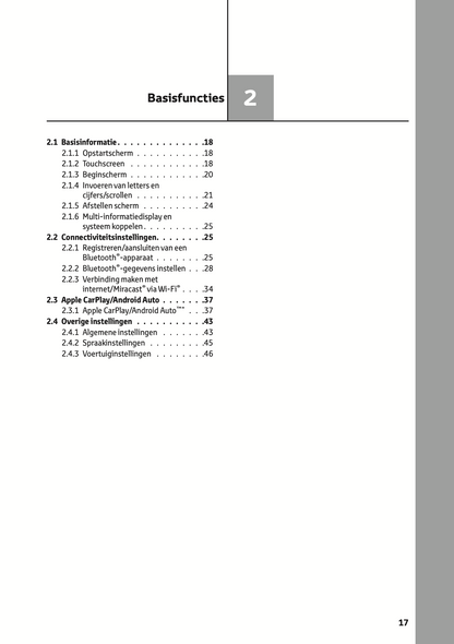 2021-2022 Toyota RAV4/RAV4 Hybrid Infotainment Manual | Dutch