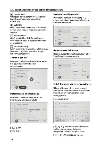 2024-2025 Toyota RAV4 Plug-in-Hybrid Navigatie Handleiding | Nederlands