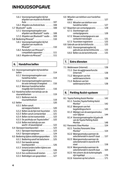 2024-2025 Toyota RAV4 Plug-in-Hybrid Navigatie Handleiding | Nederlands