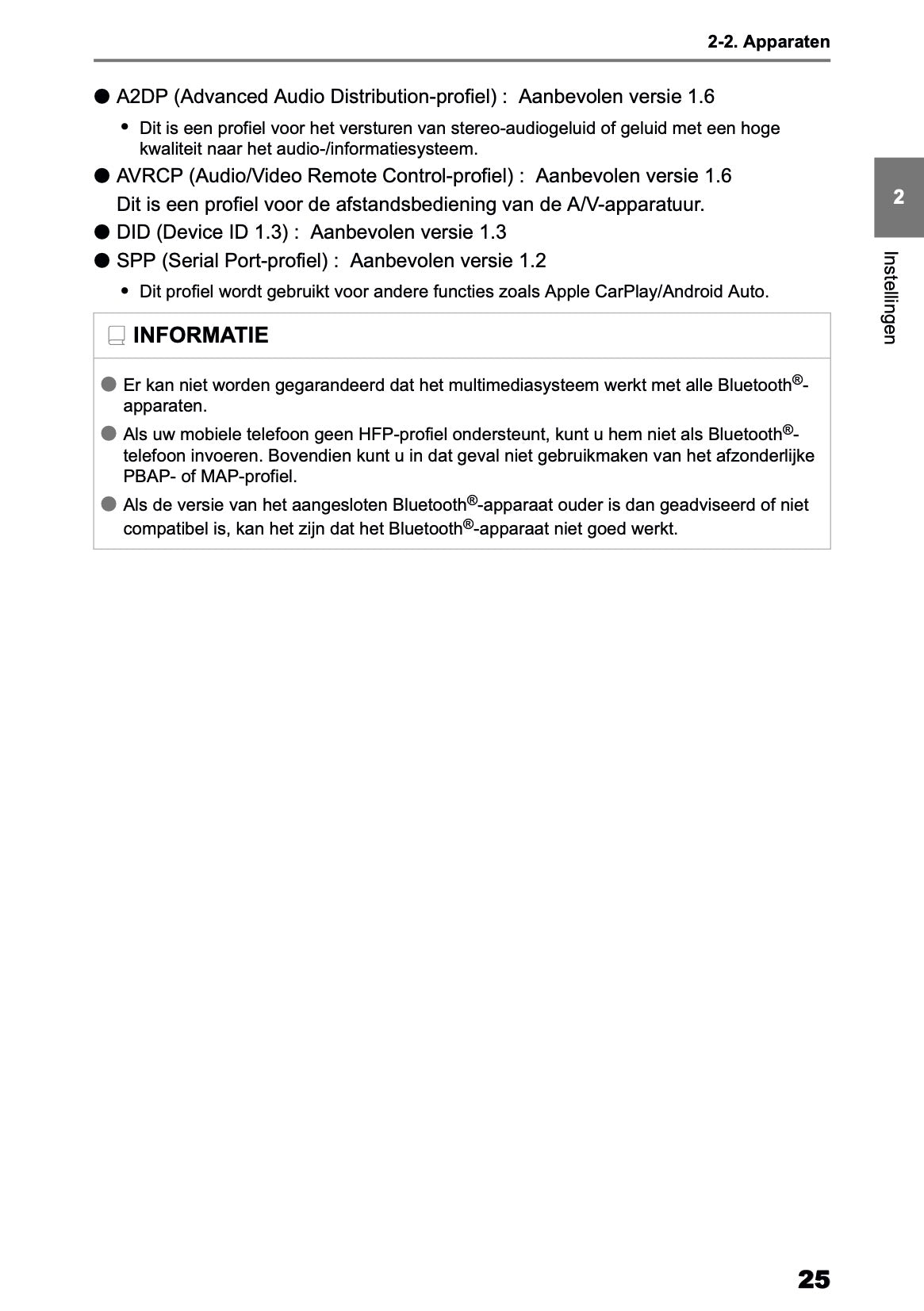 2025-2026 Toyota Yaris Hybrid Multimedia Handleiding | Nederlands