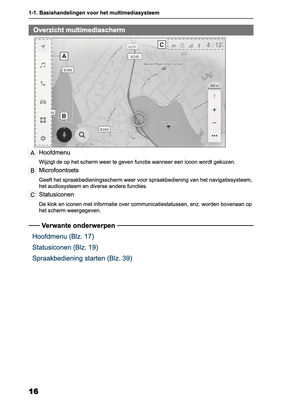 2026 Toyota Yaris Hybrid Navigatie Handleiding | Nederlands