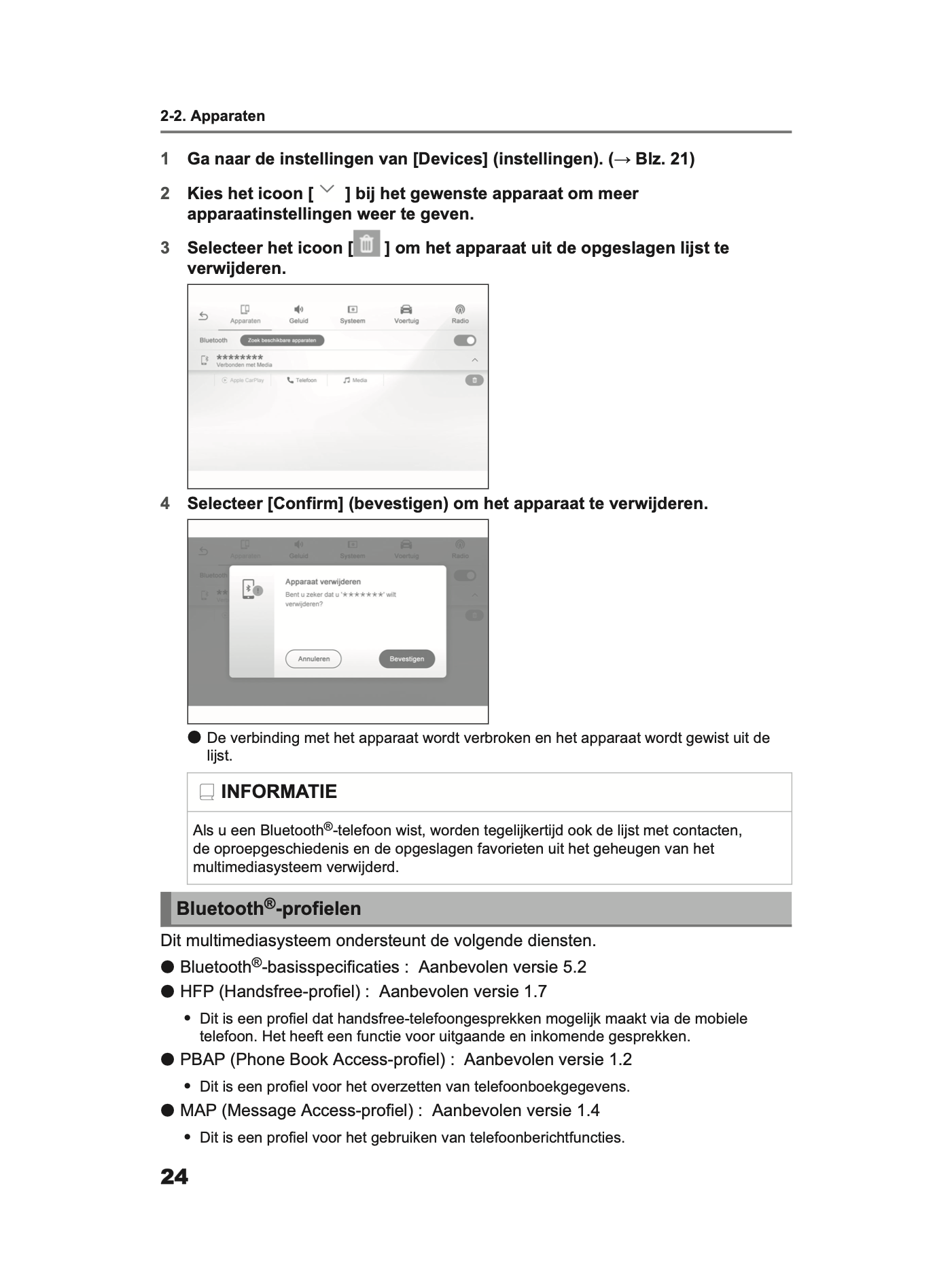 2024 Toyota Yaris/Yaris Hybrid Multi Media Manual | Dutch