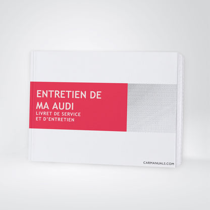 Audi Maintenance Book | French