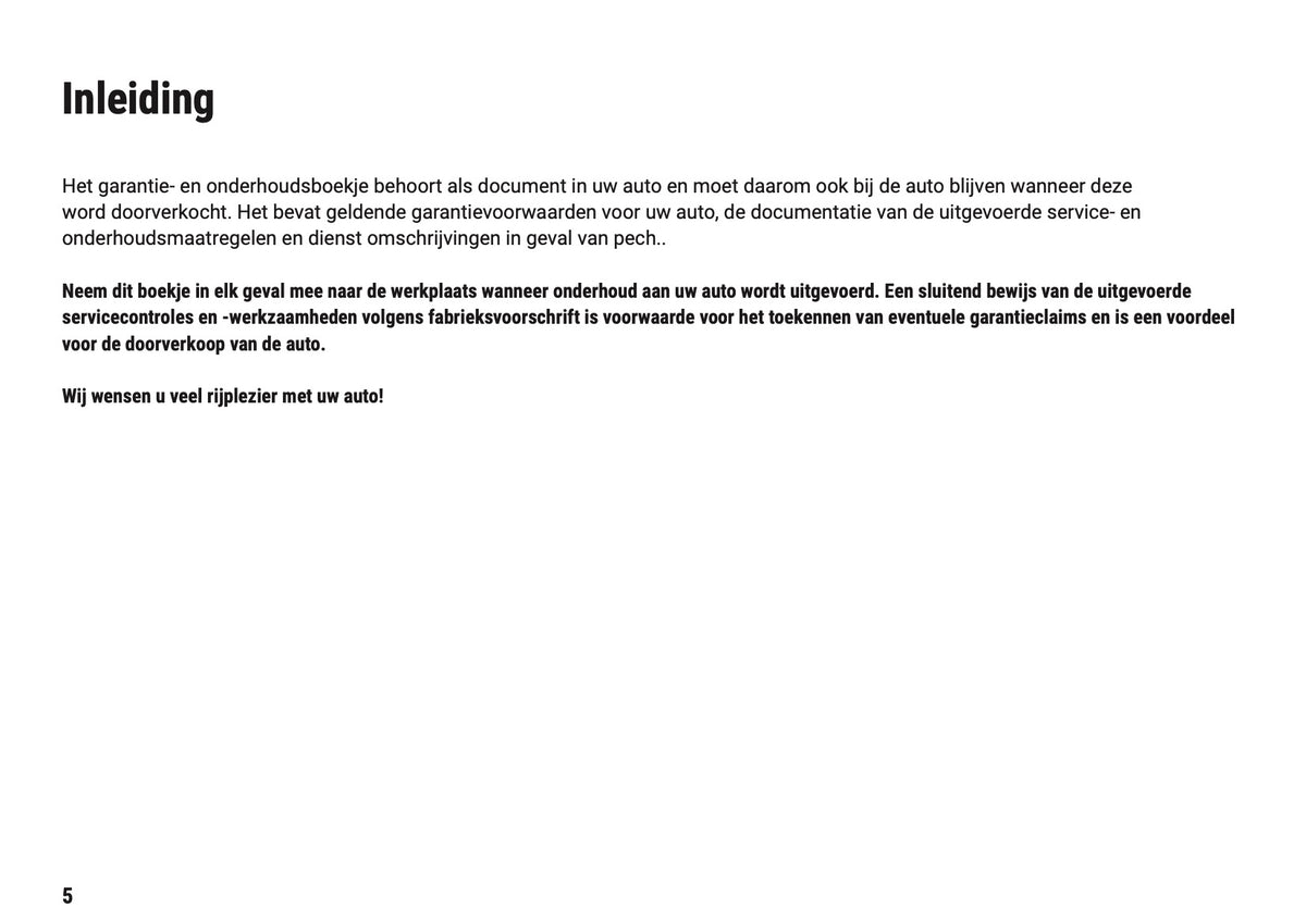 Cupra Onderhoudsboekje | Nederlands