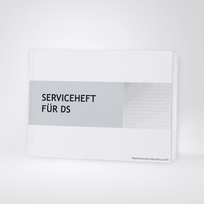 DS Automobiles Maintenance Book | German
