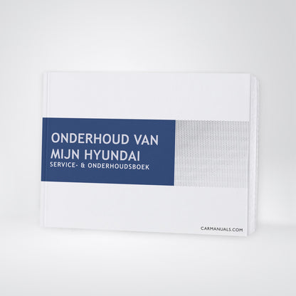 Hyundai Onderhoudsboekje | Nederlands