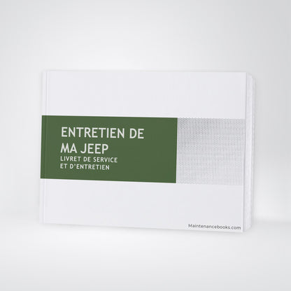 Jeep Livret d'entretien | Français