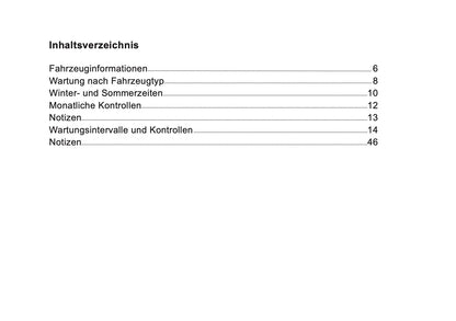 Jeep Maintenance Book | German
