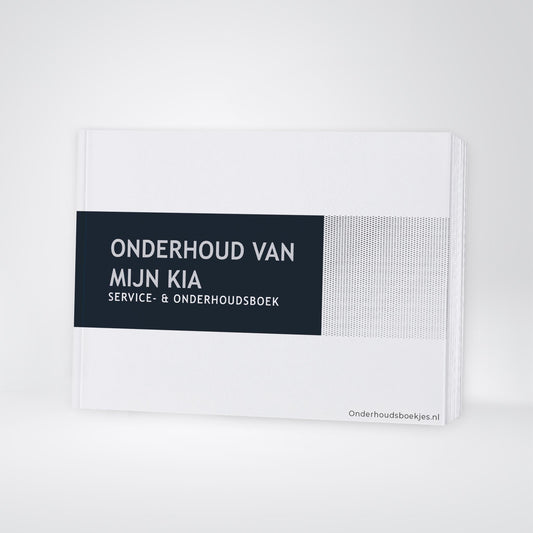 Kia Onderhoudsboekje | Nederlands