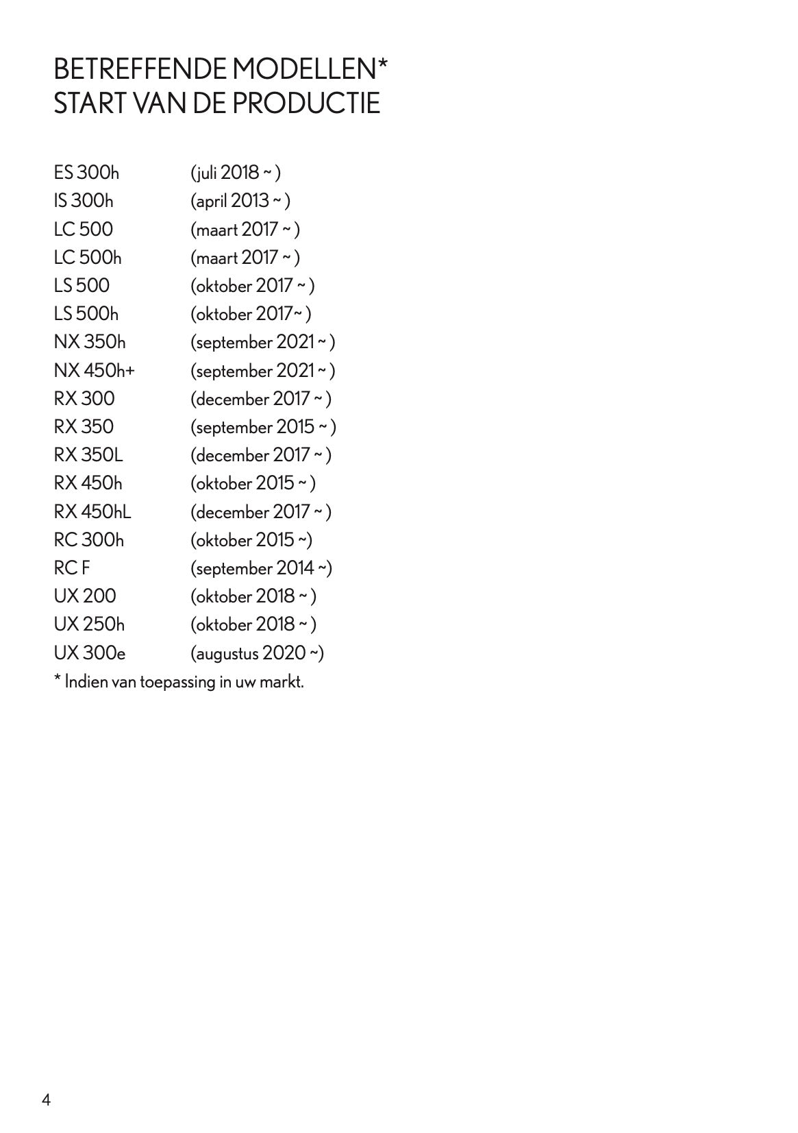 2022 Lexus Garantie & Serviceboekje | Nederlands