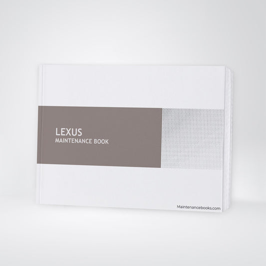 Lexus Maintenance Book | English