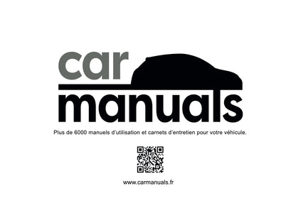 Lexus Maintenance Book | French