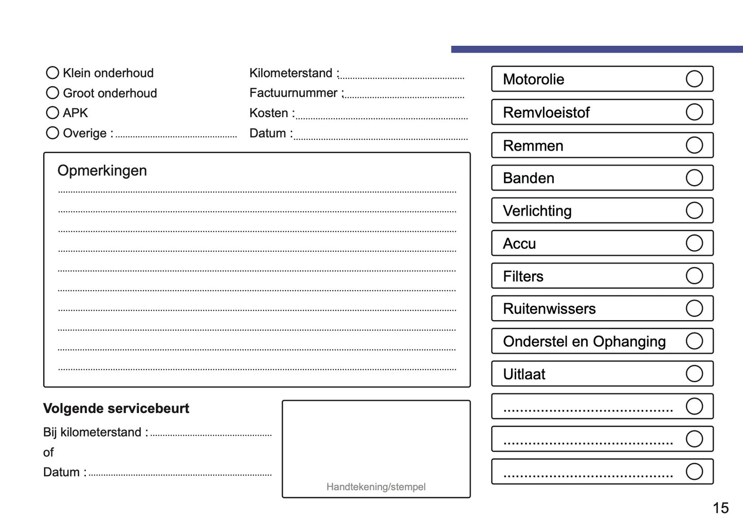 Lexus Onderhoudsboekje | Nederlands