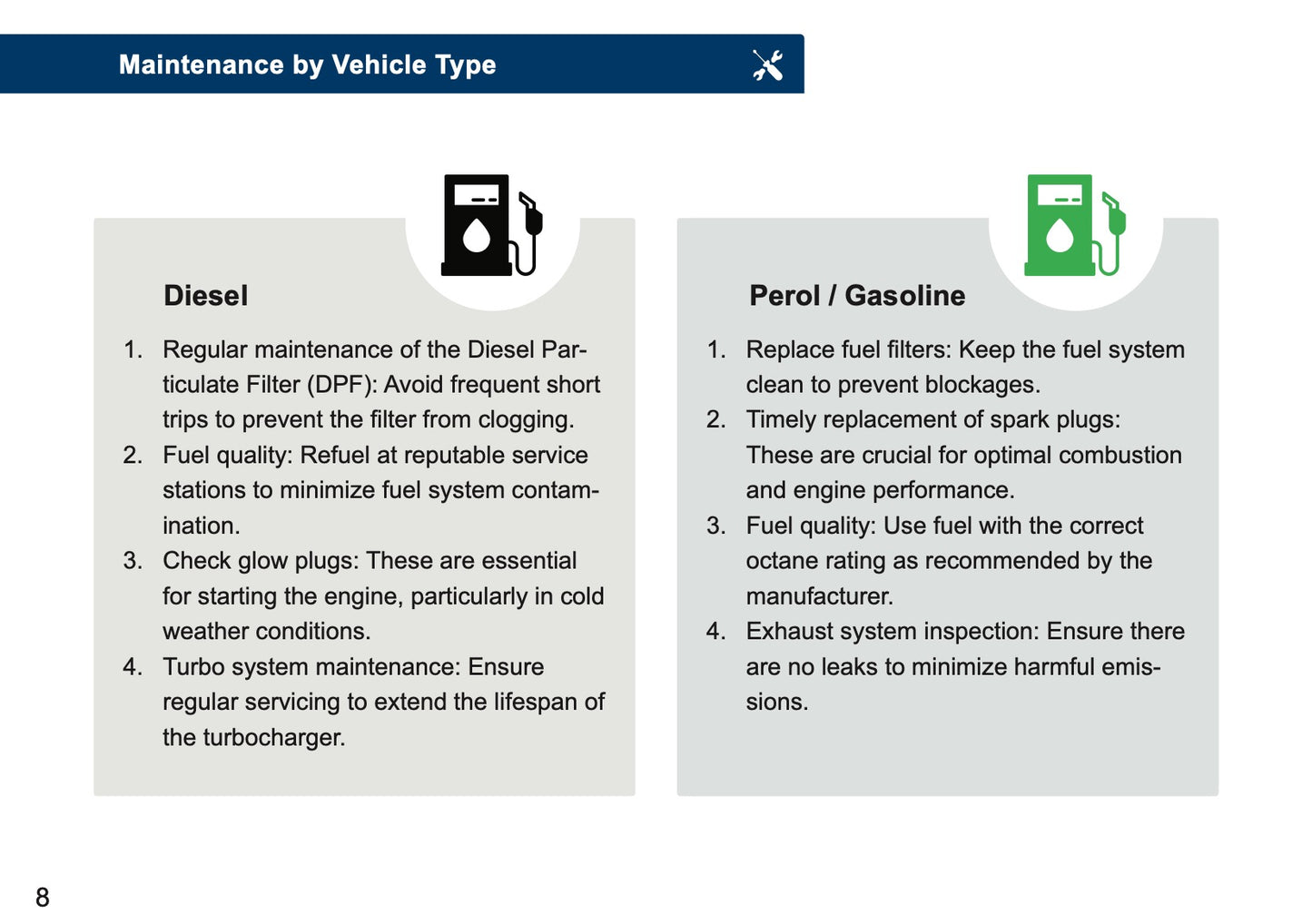 Land Rover Maintenance Book | English