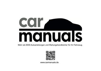 Mazda Maintenance Book | German