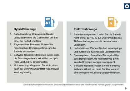 Mazda Maintenance Book | German