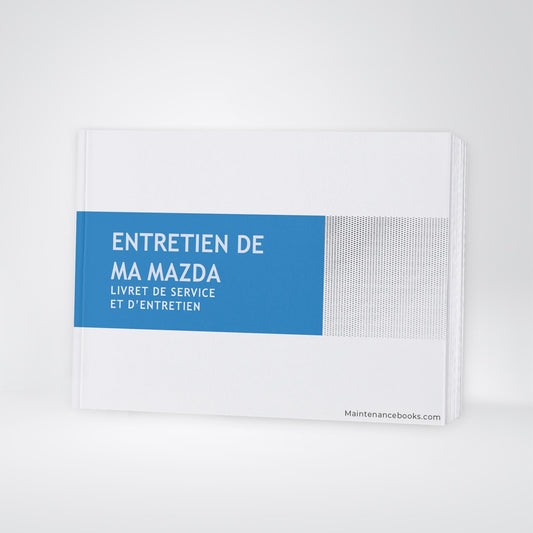 Mazda Maintenance Book | French