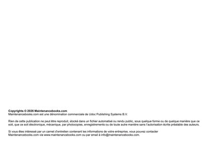 Mazda Maintenance Book | French