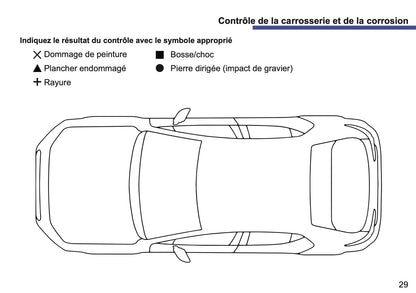 Mazda Maintenance Book | French