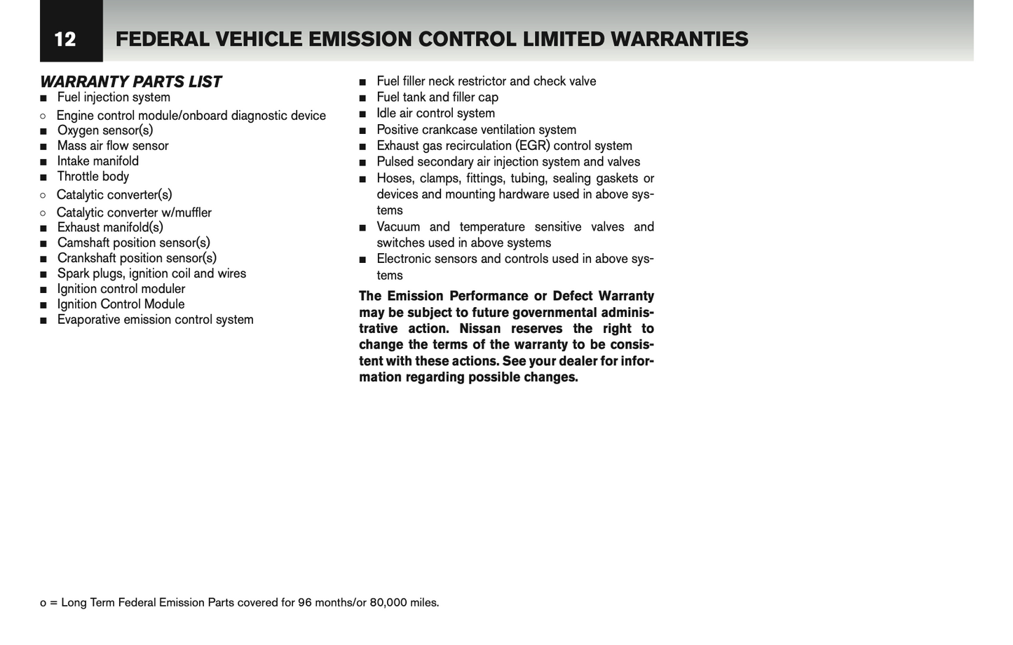 2016 Nissan GT-R Warranty Information Booklet | English