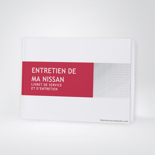Nissan Maintenance Book | French
