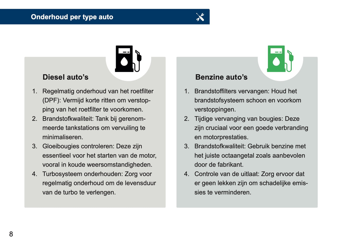 Nissan Maintenance Book | Dutch