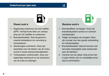 Nissan Maintenance Book | Dutch