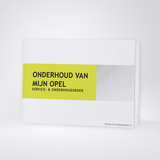 Opel Onderhoudsboekje | Nederlands