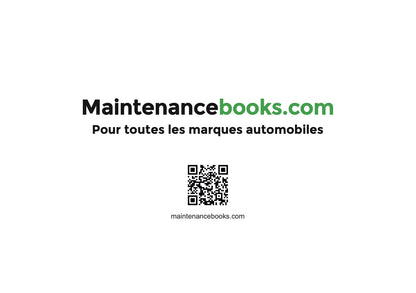 Renault Maintenance Book | French