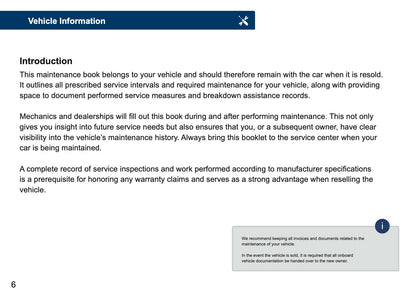 Skoda Maintenance Book | English
