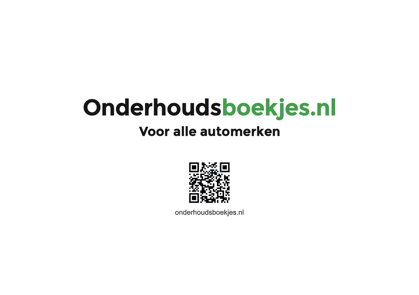 Skoda Onderhoudsboekje | Nederlands