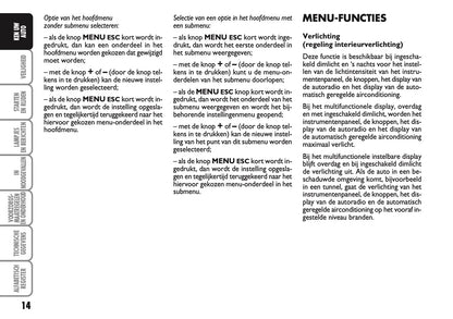 2010-2011 Abarth 500 Gebruikershandleiding | Nederlands