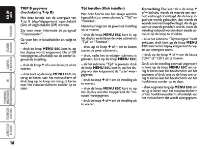 2010-2011 Abarth 500 Gebruikershandleiding | Nederlands