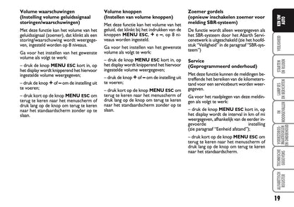 2010-2011 Abarth 500 Gebruikershandleiding | Nederlands