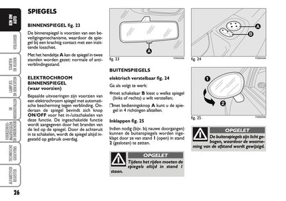2010-2011 Abarth 500 Gebruikershandleiding | Nederlands