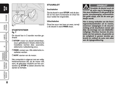 2010-2011 Abarth 500 Gebruikershandleiding | Nederlands