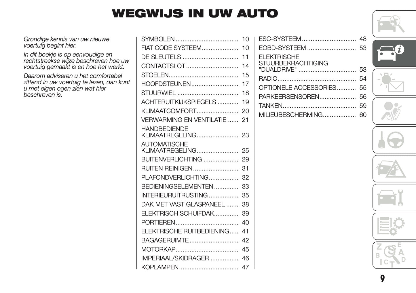 2014 Abarth 500 Gebruikershandleiding | Nederlands