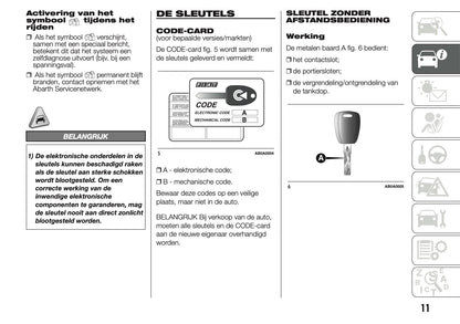 2014 Abarth 500 Gebruikershandleiding | Nederlands