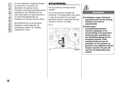 2014 Abarth 500 Gebruikershandleiding | Nederlands