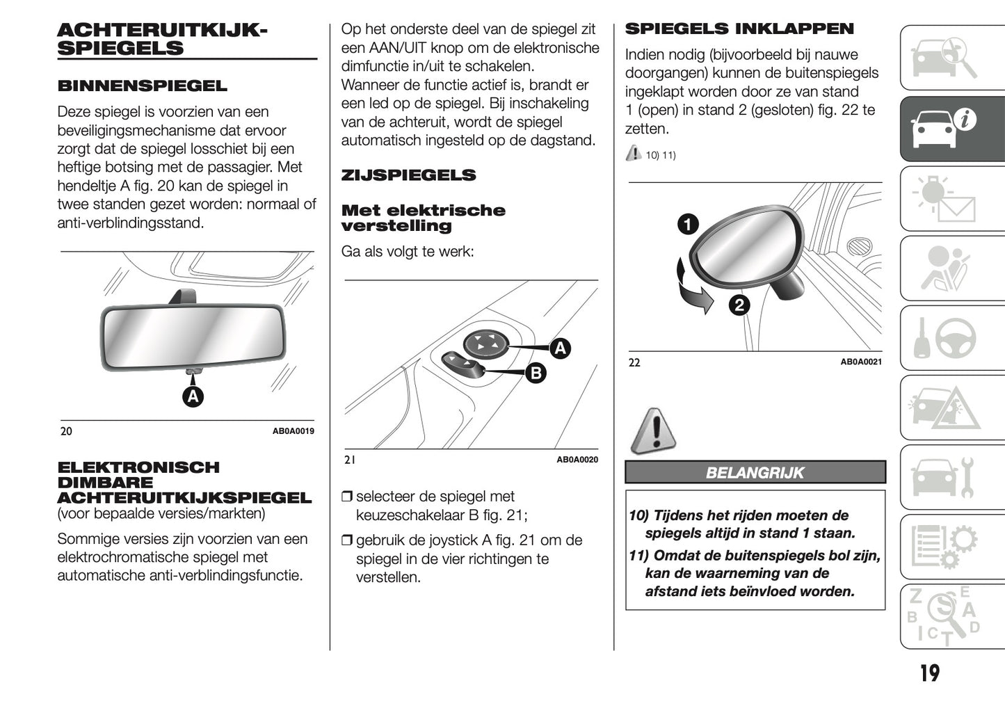 2014 Abarth 500 Gebruikershandleiding | Nederlands