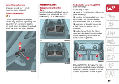 2016-2017 Abarth 500/595 Gebruikershandleiding | Nederlands