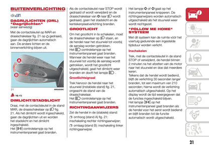 2016-2017 Abarth 500/595 Gebruikershandleiding | Nederlands