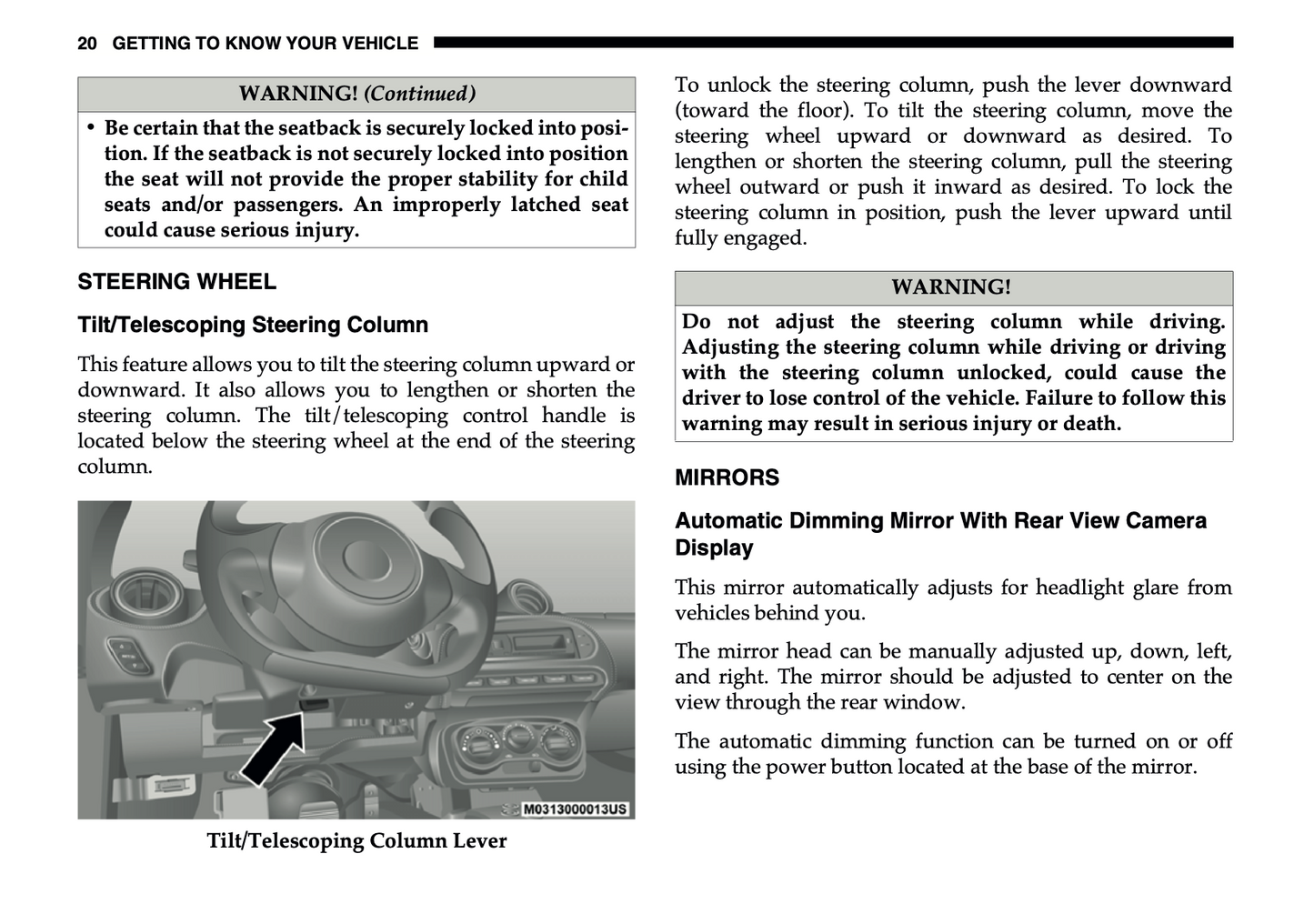 2020 Alfa Romeo 4C Spider Owner's Manual | English