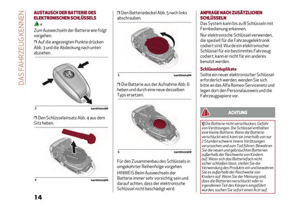 2022-2023 Alfa Romeo Giulia Owner's Manual | German