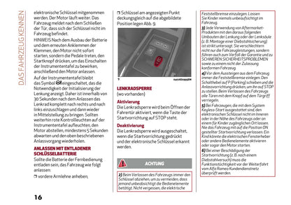 2022-2023 Alfa Romeo Giulia Owner's Manual | German
